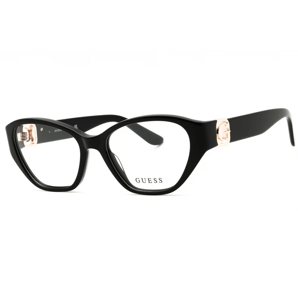 NWT Guess GU50119 Black Cat Eye 51mm Eyeglasses
